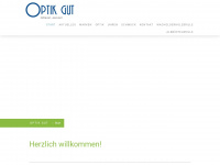 optikgut.de Webseite Vorschau