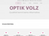 optik-volz.de Webseite Vorschau