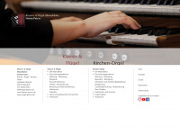 orgel-peters.de Webseite Vorschau
