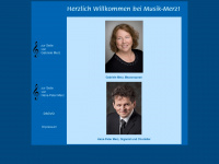 musik-merz.de Webseite Vorschau