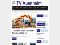 tv-auenheim.de Webseite Vorschau