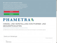 phametra.de Webseite Vorschau