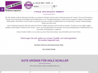 holz-schiller.de Webseite Vorschau