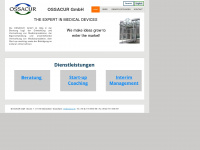 ossacur.de Webseite Vorschau