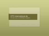 otc-international.de Webseite Vorschau