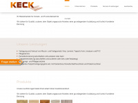 parkett-keck.de Webseite Vorschau