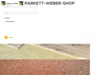 parkett-weber-shop.de Webseite Vorschau