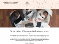 partnersconcept.com Webseite Vorschau
