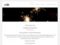party-faecher.de Webseite Vorschau