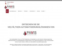 pavis-engineering.de Webseite Vorschau