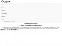 cresta-swiss-bike.ch Webseite Vorschau