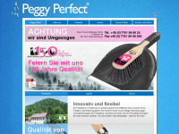 peggy-perfect.de Webseite Vorschau