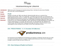 pelzer-loettechnik.de Webseite Vorschau