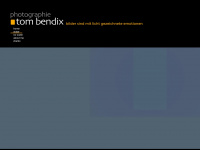 tom-bendix.de Webseite Vorschau
