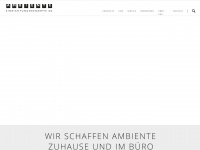 ambiente.ch Webseite Vorschau