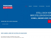personell-service.de Webseite Vorschau