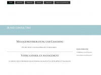 blass-consulting.com Webseite Vorschau