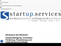 startup-services.de Webseite Vorschau