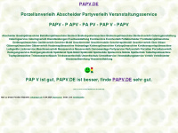 papv.de Webseite Vorschau