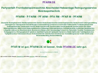 pfarm.de Webseite Vorschau