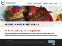 kunstkreisel.de Webseite Vorschau