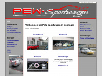 pew-sportwagen.de Webseite Vorschau