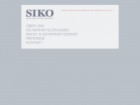 siko.com Webseite Vorschau