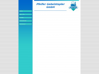 pfeifer-gabelstapler.de Webseite Vorschau