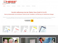 elektro-hess.com Webseite Vorschau