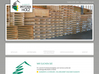 pfitzer-holz.de Webseite Vorschau