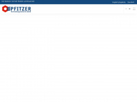 pfitzer-verbindungstechnik.de Webseite Vorschau