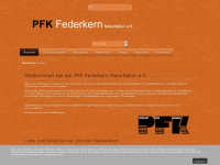 pfk-federkern.de Webseite Vorschau