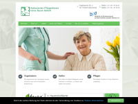 pflegedienst-baum.de Webseite Vorschau