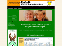 pflegedienst-geislingen.de Webseite Vorschau