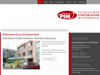 wichernhaus-pforzheim.de Webseite Vorschau