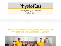 physioplus.net Webseite Vorschau