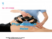 physiotherapie-heier.de Webseite Vorschau
