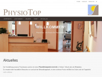 physiotop.de Webseite Vorschau