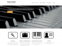 piano-kouba.de Webseite Vorschau
