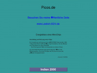 picos.de Webseite Vorschau