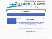 piercingpoint.de Webseite Vorschau