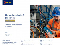 pirtek.nl Webseite Vorschau