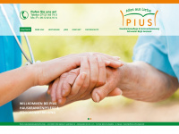 pius-pflege.de Webseite Vorschau