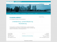 planung-umwelt.de Webseite Vorschau