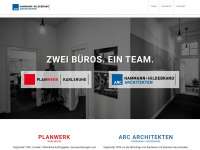 arc-architekten.de Webseite Vorschau