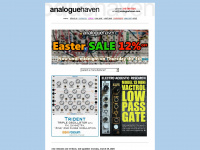analoguehaven.com Webseite Vorschau