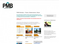 pmb-wohnbau.de Webseite Vorschau