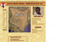 poliohilfe.de Webseite Vorschau