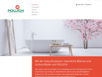 pollich-sanitaer.de Webseite Vorschau