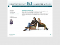 polsterwerkstatt-mueller.de Webseite Vorschau
